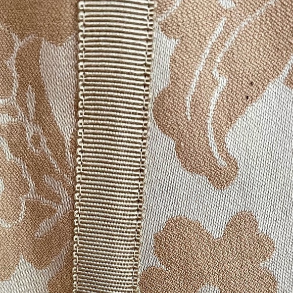 Sigrid Olsen Elegant Embroidered Cream and Gold Brocade Jacket Size 10 Buttons - Picture 15 of 17